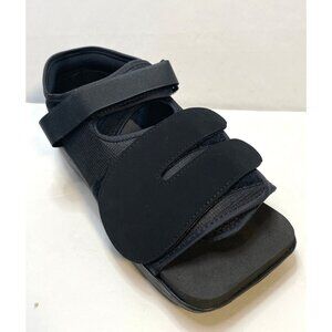Ossur square toe post op shoe mens medium 11 foot brace medical adult black